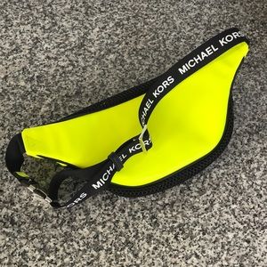michael kors neon fanny pack